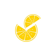 Fresh Lemon icon vector illustration design