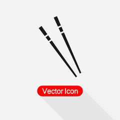 Chopsticks Icon Vector Illustration Eps 10