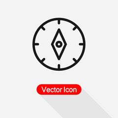 Compass Icon Vector Illustration Eps 10