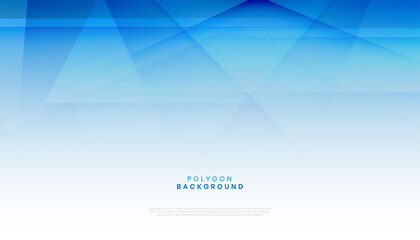 abstract modern blue polygon shape background