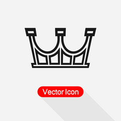 Crown Icon Vector Illustration Eps 10