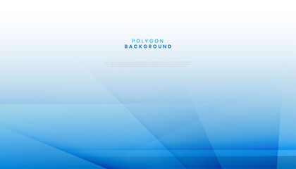 Fototapeta premium abstract modern blue polygon shape background