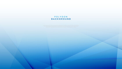 abstract modern blue polygon shape background