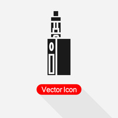 Electric Cigarette Icon, Vape Icon Vector Illustration Eps 10