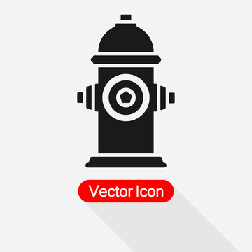 Fire Hydrant Icon Vector Illustration Eps 10