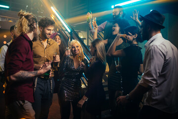 Enjoying their favourite music