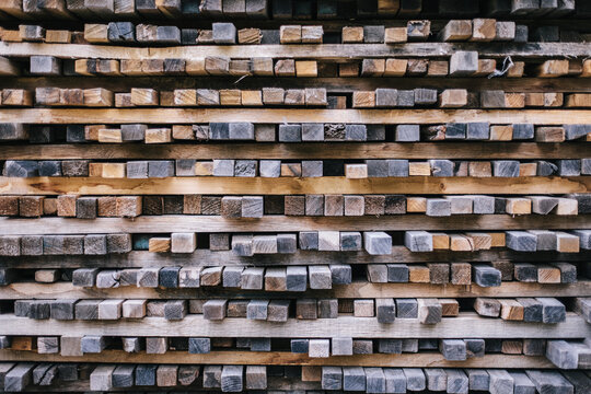 Old wood stock