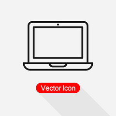 Laptop Icon Vector Illustration Eps10