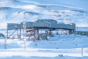 Longyearbyen  cable car service center, Svalbard - 375855476