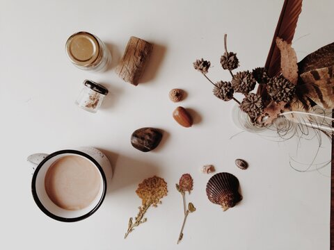 coffee and nature collection