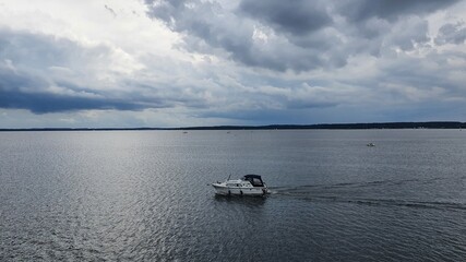 Naklejka premium Jezioro