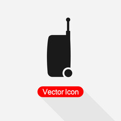 Suitcase Icon Vector Illustration Eps10