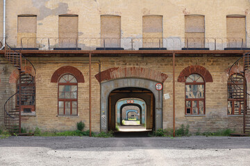 The old Kreenholm Textile Factory in Narva, Estonia, a good place for urbex