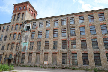 The old Kreenholm Textile Factory in Narva, Estonia, a good place for urbex
