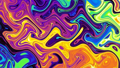 Wavy abstract futuristic background