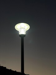 Fototapeta na wymiar street lamp in night