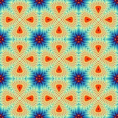 Fototapeta na wymiar Abstract fractal pattern.