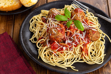 Spaghetti and Meatball Dinner