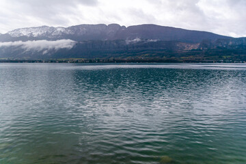 Lake Annecy is a perialpine lake in Haute-Savoie in France.