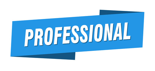 professional banner template. ribbon label sign. sticker