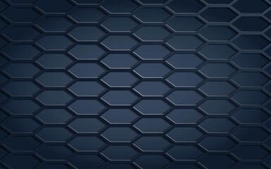 Abstract black texture background hexagon new