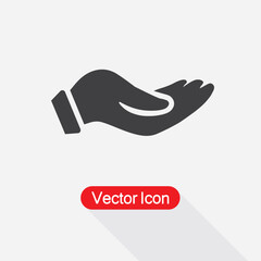 Give Alms Icon Vector Illustration Eps10