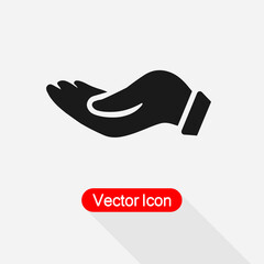 Give Alms Icon Vector Illustration Eps10