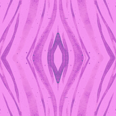 Seamless Zebra Skin. Abstract Wild Texture. Blue 