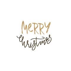 Kawaii cozy hand lettering greetings merry christmas. Doodle outline digital art isolate. Print for postcards, banner, textile, invitation, web, packaging, social media post