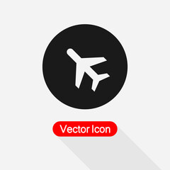 Plane Icon Vector Illustration Eps10
