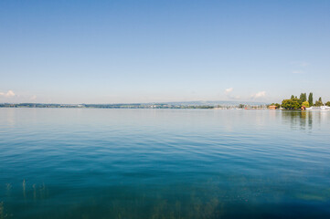 Stadt Zug, Zug, Stadt, Zugersee, Cham, Seeufer, See, Fischer, Altstadt,  Schifffahrt, Seerundfahrt, Sommer, Schweiz