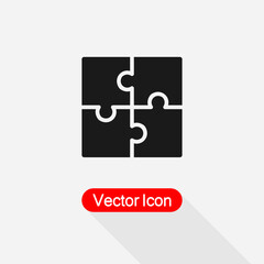 Puzzle Icon Vector Illustration Eps10