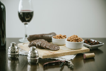 Morcilla en rodajas