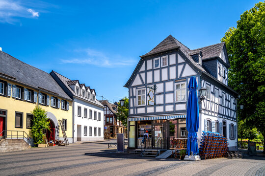Marktplatz, Engers, Neuwied, Deutschland