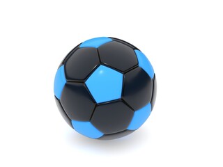 3D ball on white background