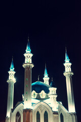 Fototapeta na wymiar Kul Sharif Mosque, Kazan, Russia