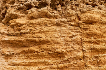 Yellow stone texture, close up. Perfect natural background