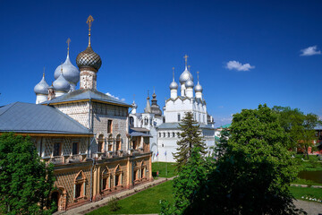 Orthodox monastery in Rostov, Russia