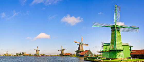 Zaanse Schans Windmills The Netherlands