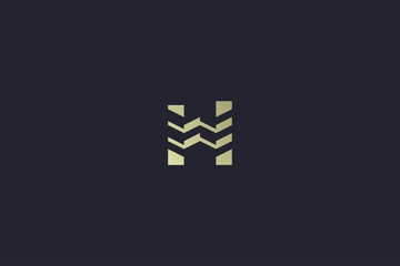 Luxury Gold Building Real Estate Logo