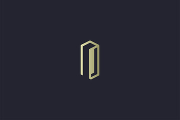 Luxury Gold Building Real Estate Logo