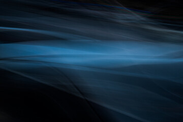Abstract blue and black background