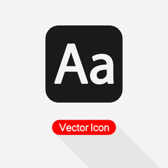 Alphabet Icon Vector Illustration Eps10