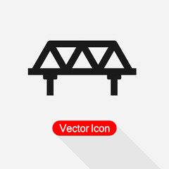 Bridge Icon Vector Illustration Eps10