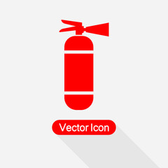 Fire Extinguisher Icon Vector Illustration Eps10