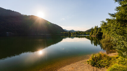 Seerundweg am Hintersee in Salzburg