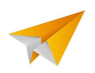 Paper planes in several color variations