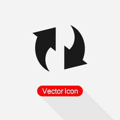 Refresh Icon Vector Illustration Eps10