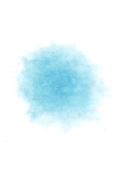 Spreading  abstract blue watercolor background