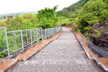 Path to the Mountain at Chitaral Cave Temple